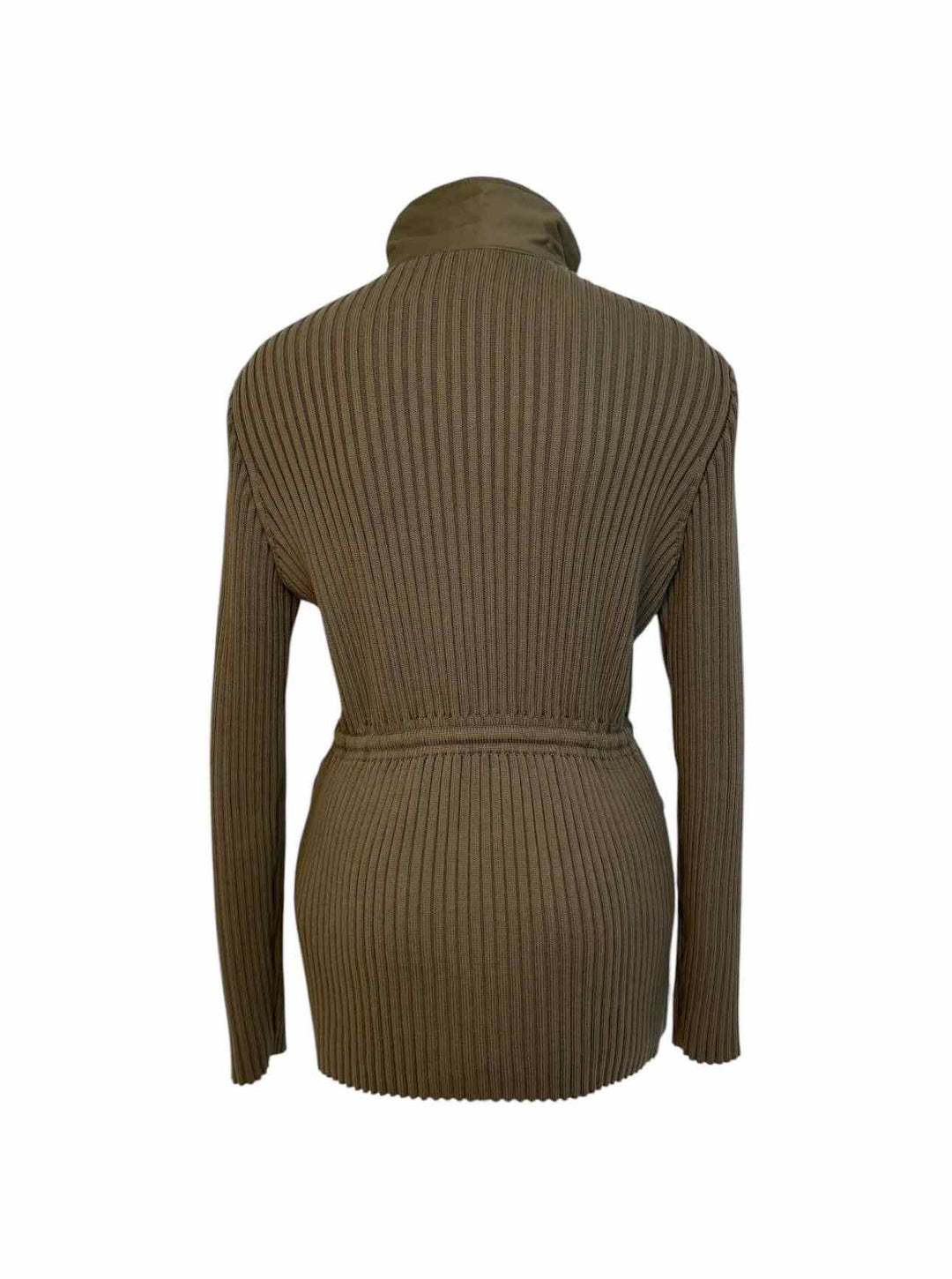Moncler Size M  Hybrid Knit-Sleeve Cotton Twill Jacket