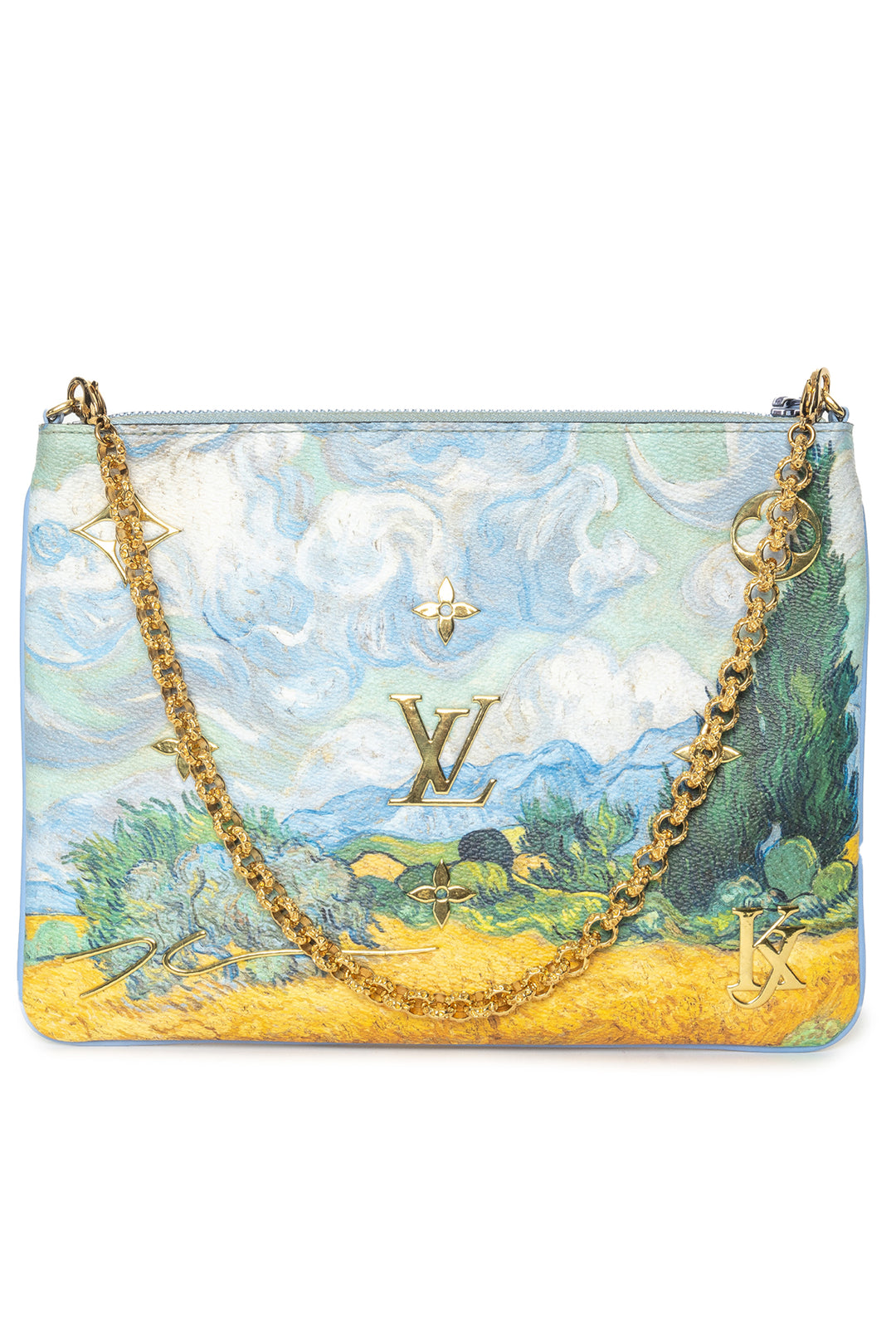 Louis Vuitton X Jeff Koons Limited Edition Masters Collection Van Gogh Pochette