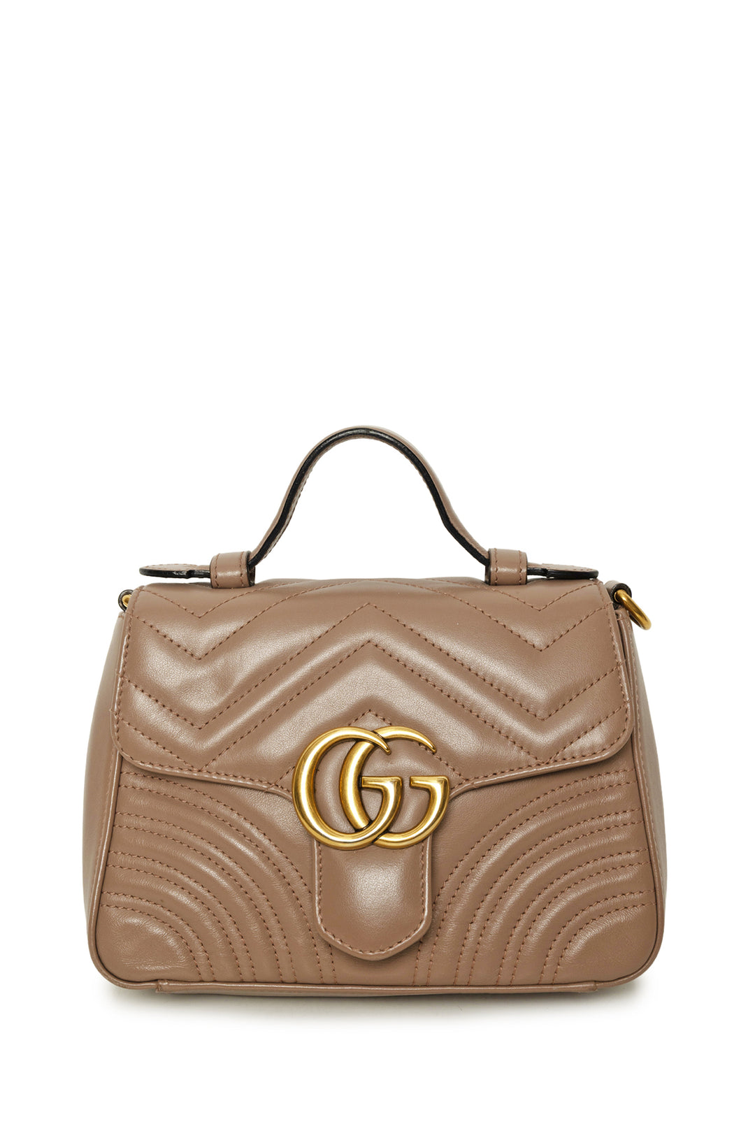 Gucci GG Marmont Small Top Handle Shoulder Bag
