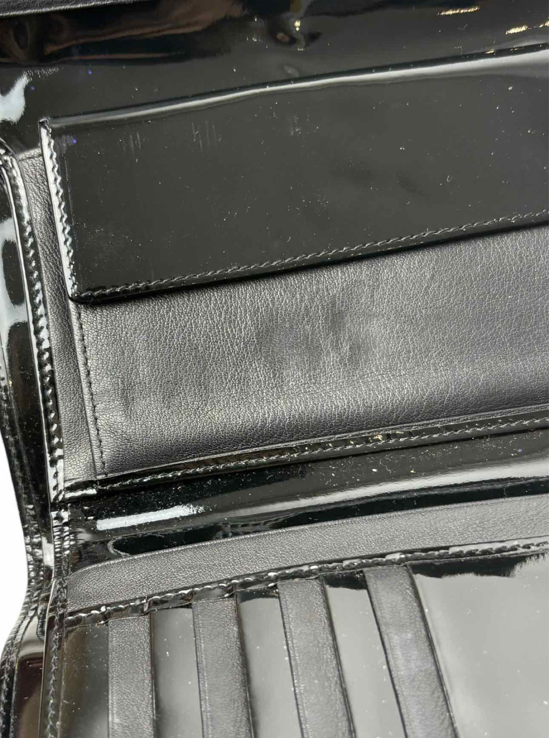 Vivienne Westwood Embroidered Logo Velvet & Leather Wallet