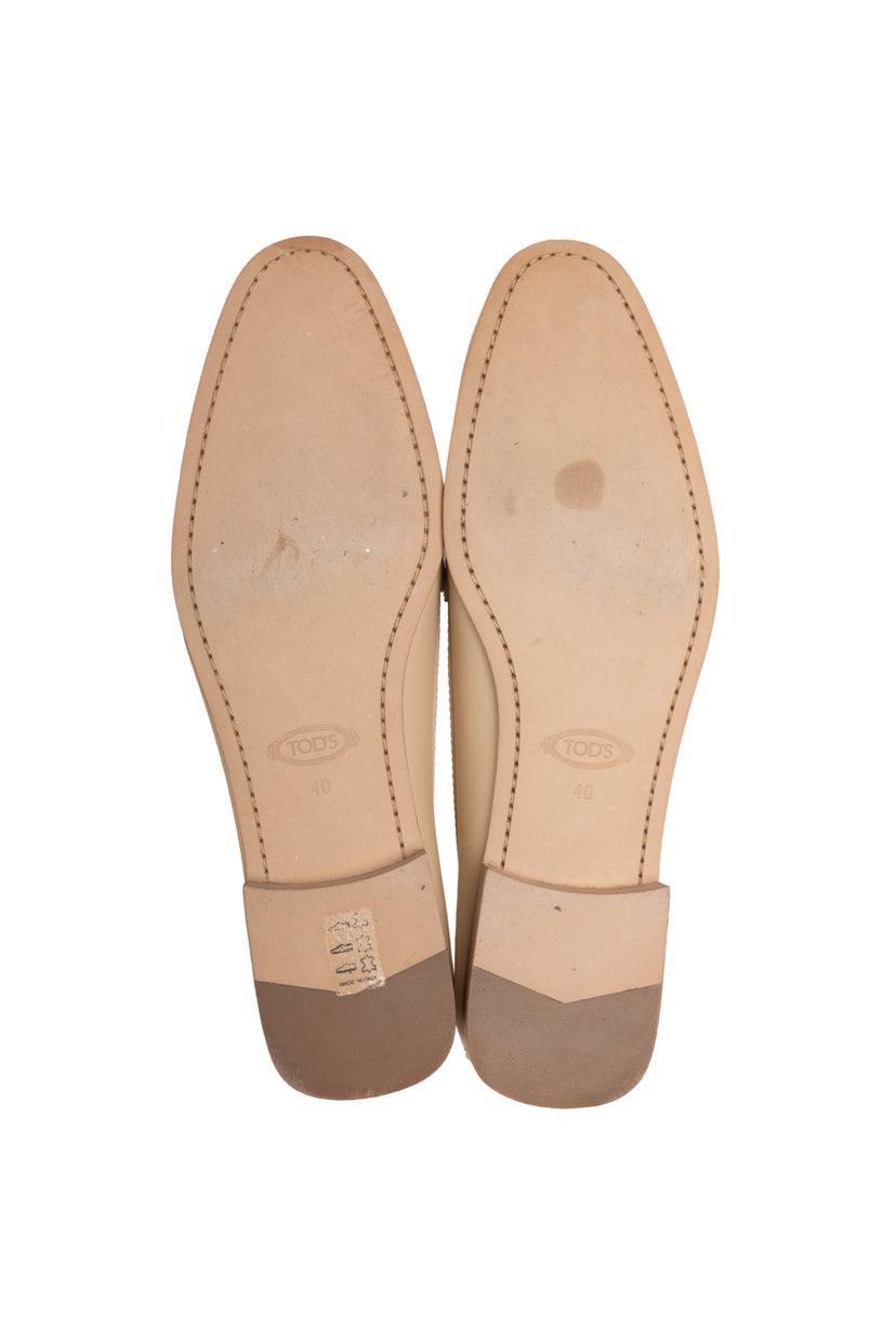 Tod's Size 40 Leather Loafers