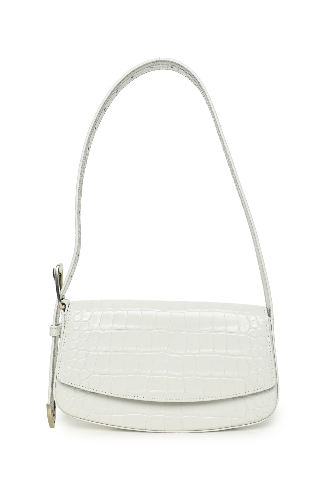 Balenciaga F/W 2020 Croc Embossed Leather Ghost Sling Shoulder Bag