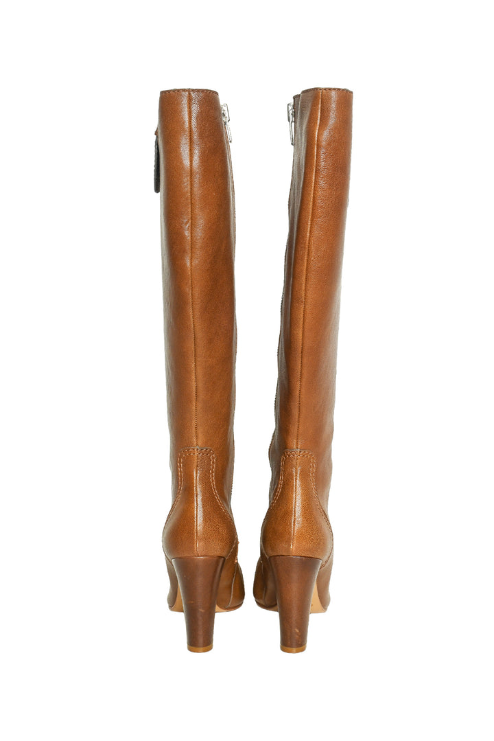 Chloe Size 40 Knee High Leather Boots
