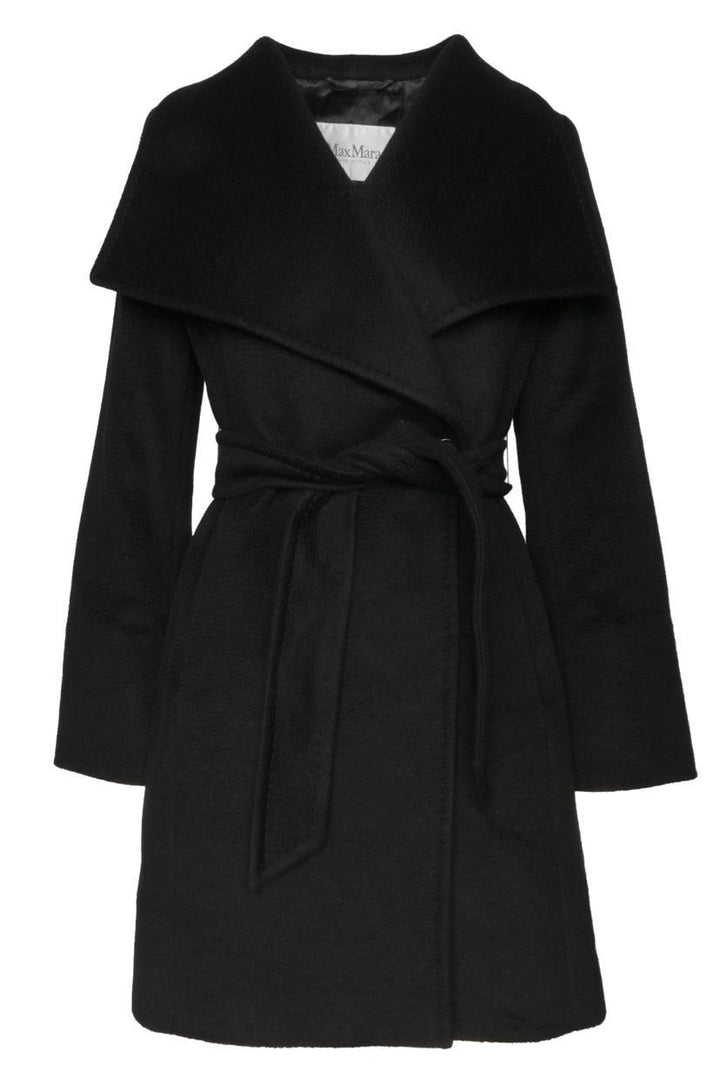 Max Mara Size 4 Belted Cashmere Coat