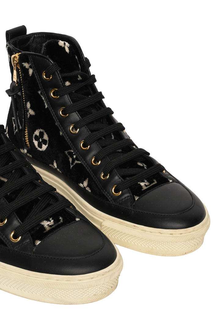 Louis Vuitton Size 36 Velvet Monogram Stellar Sneaker
