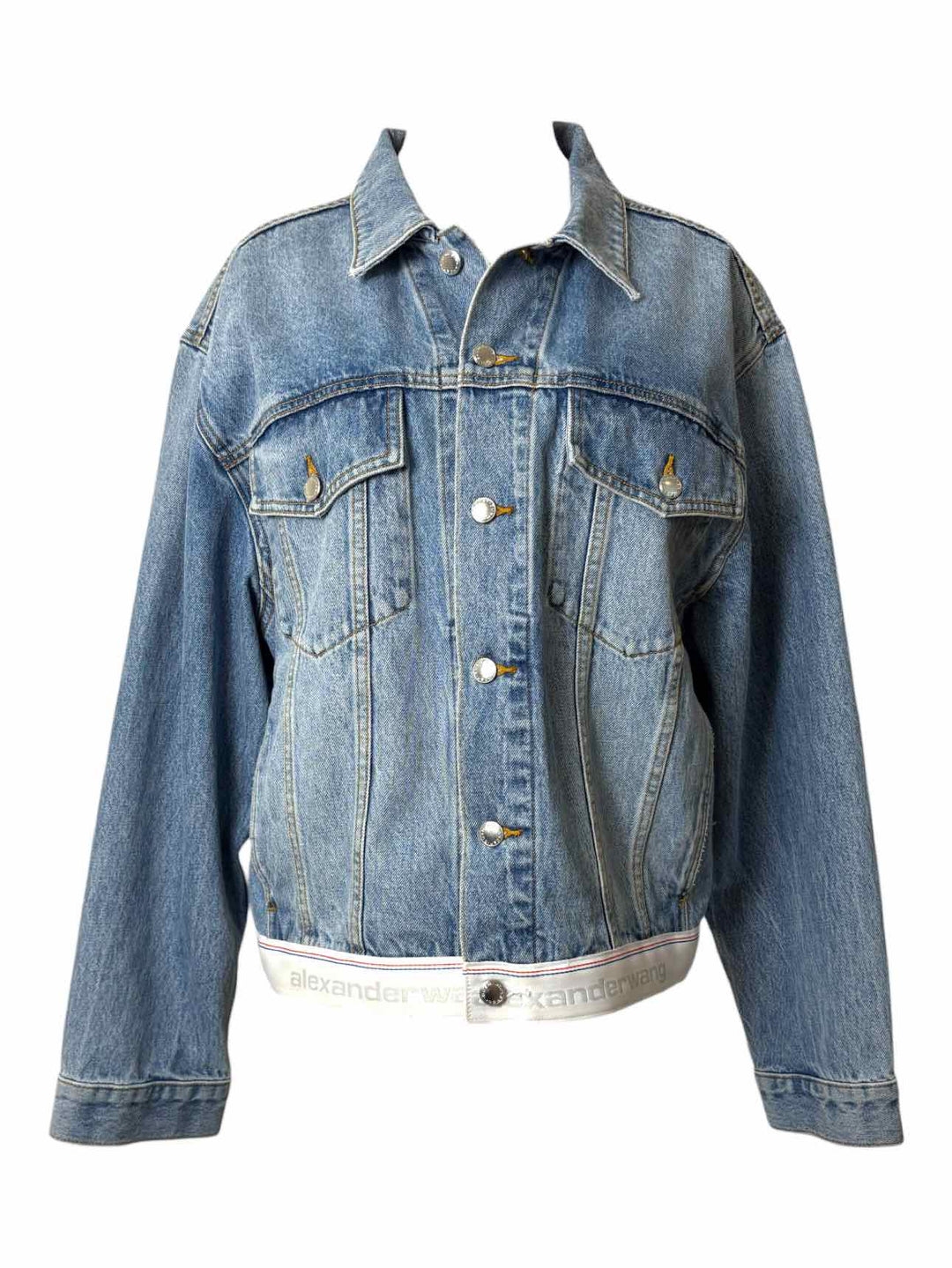 Alexander Wang Size L Denim Jacket