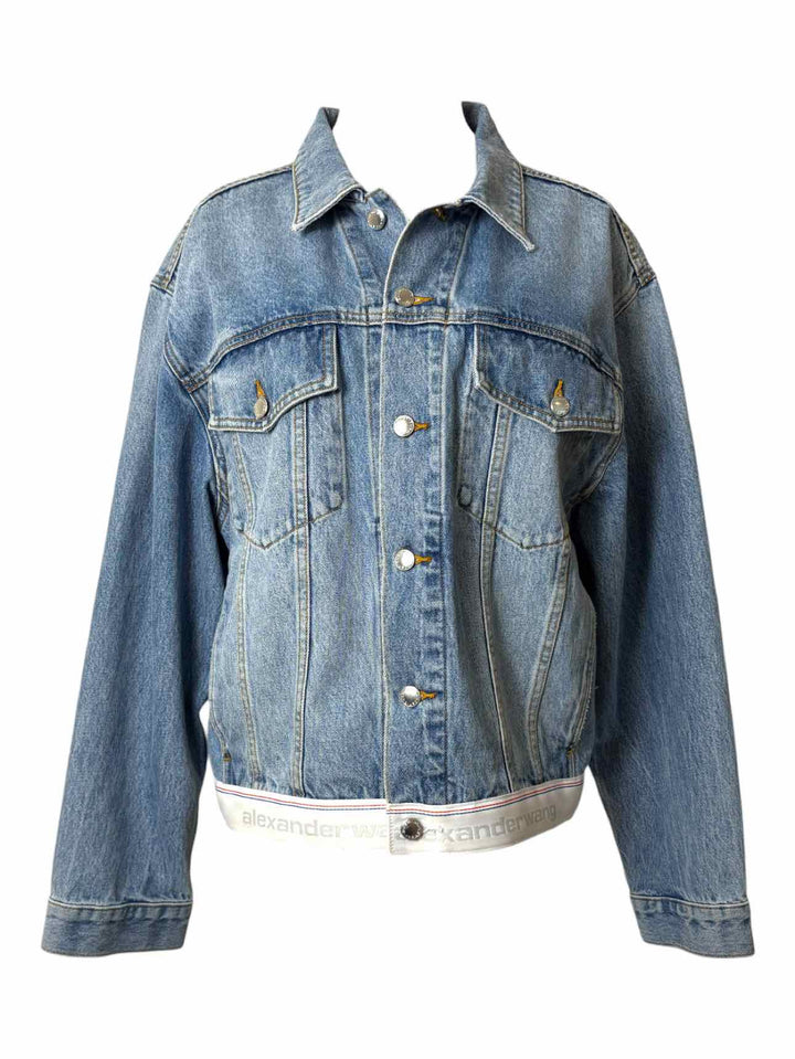 Alexander Wang Size L Denim Jacket