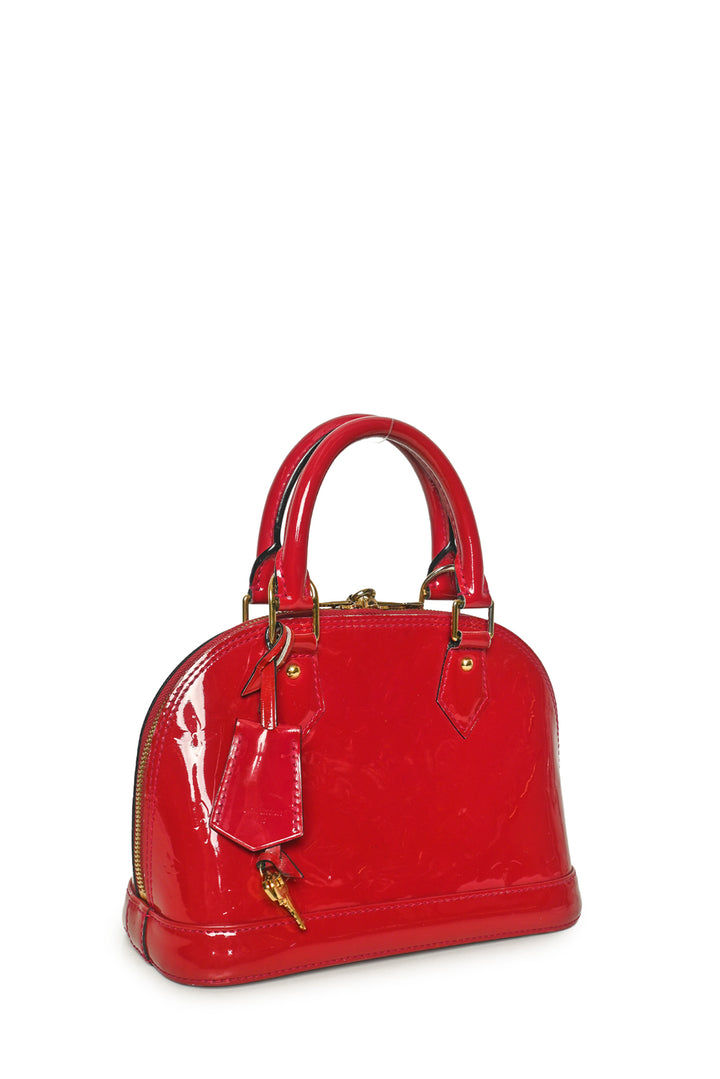 Louis Vuitton Monogram Vernis Alma BB Shoulder Bag