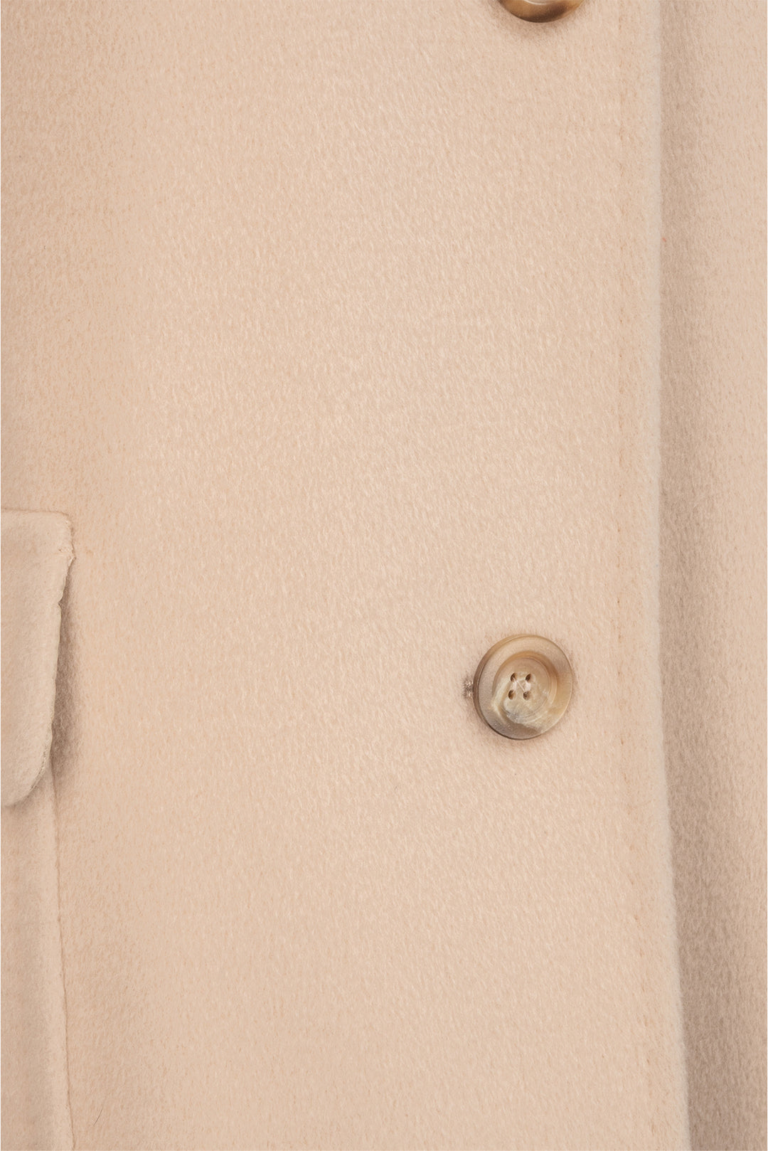 Max Mara Size 14 Wool Button Up Coat