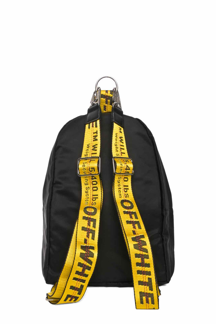 Off White Nylon Mini BackPack