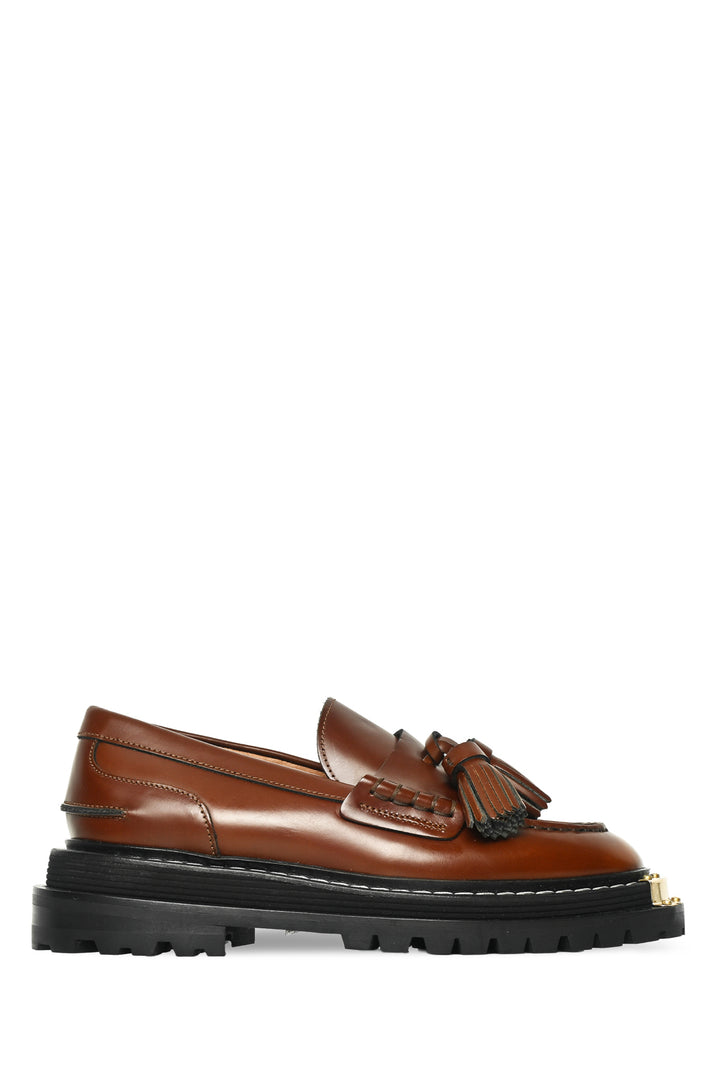 Sandro Size 36 Leather Tassel Loafers