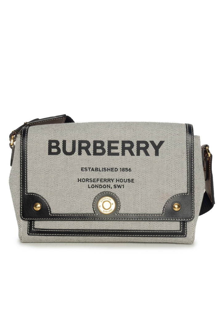 Burberry Medium Canvas Horseferry Crossbody