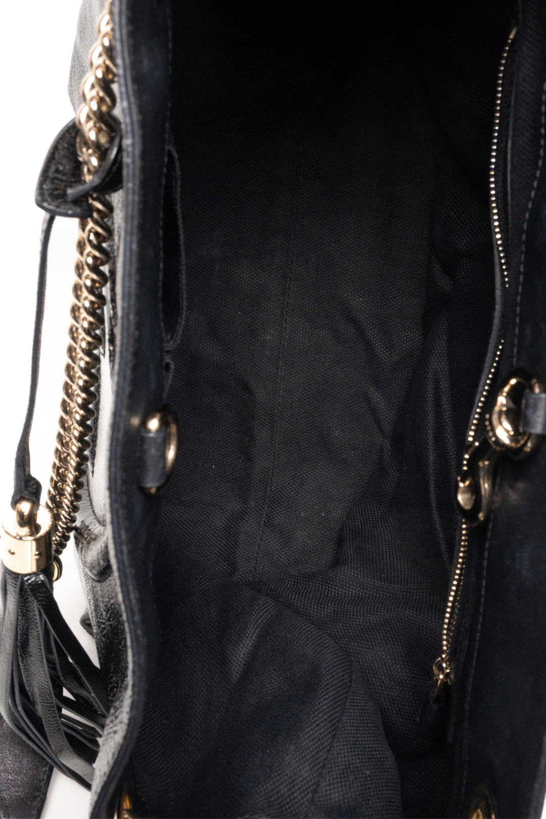 Gucci Medium Patent Soho Chain Shoulder Bag