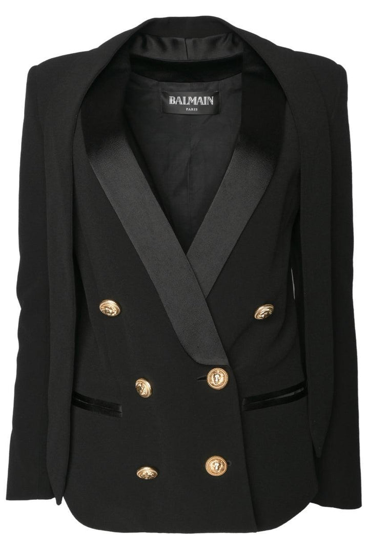 Balmain Size 36 Tuxedo Jacket Blazer