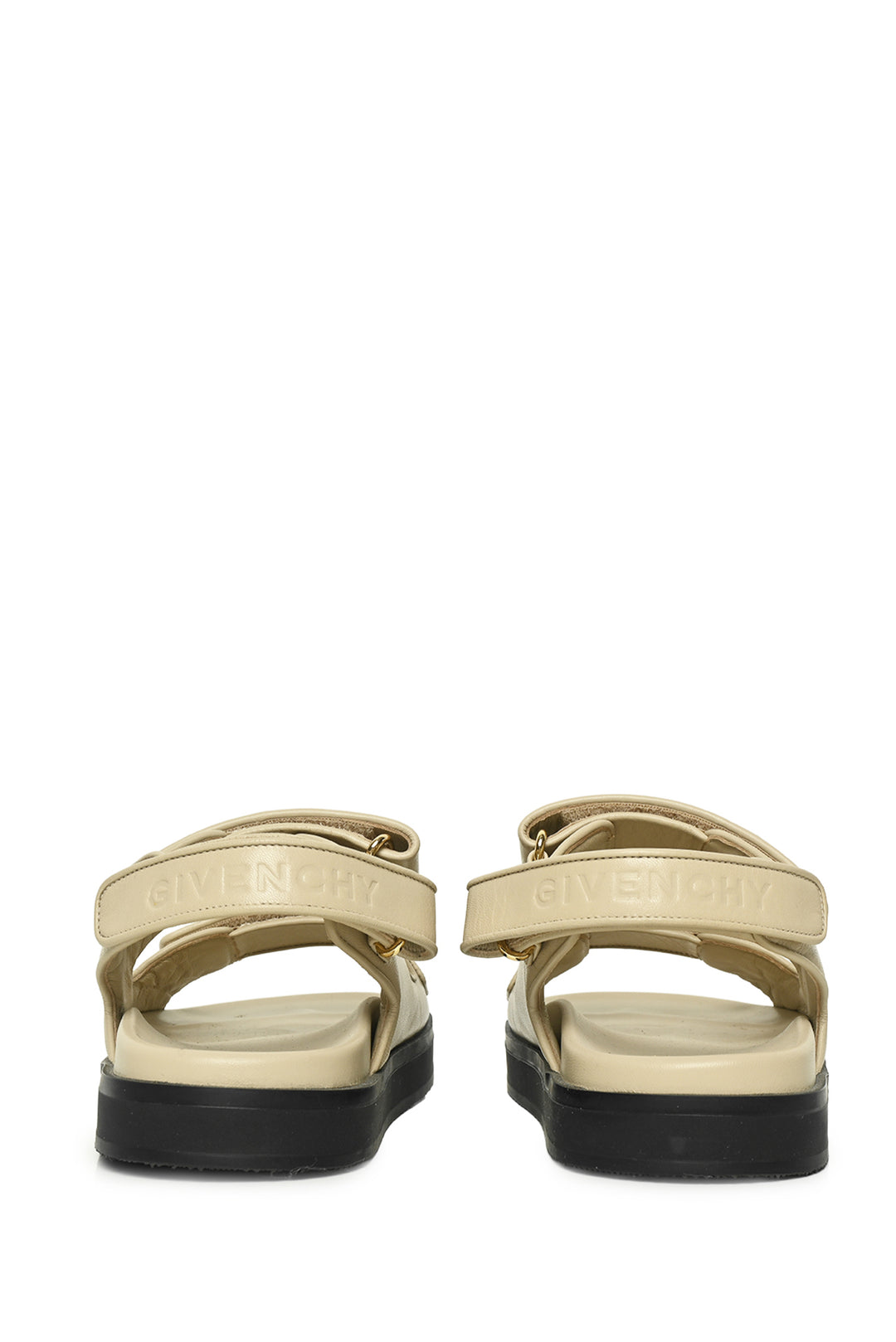 Givenchy Size 38 4G Leather Sport Sandals