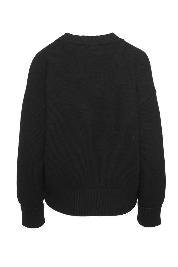 Ami Size XS Ami De Coeur Wool Cardigan