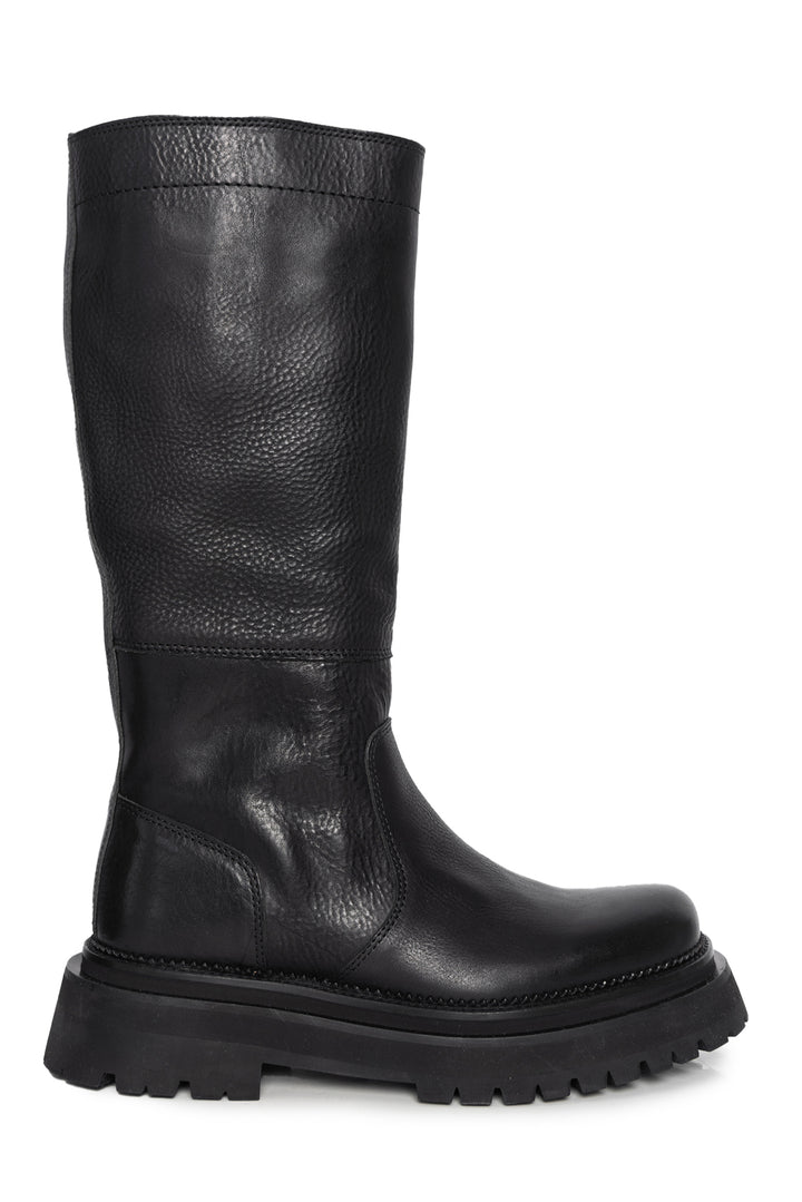 Ami Size 40 Alexandre Mattiussi Riding Mid Calf Boots