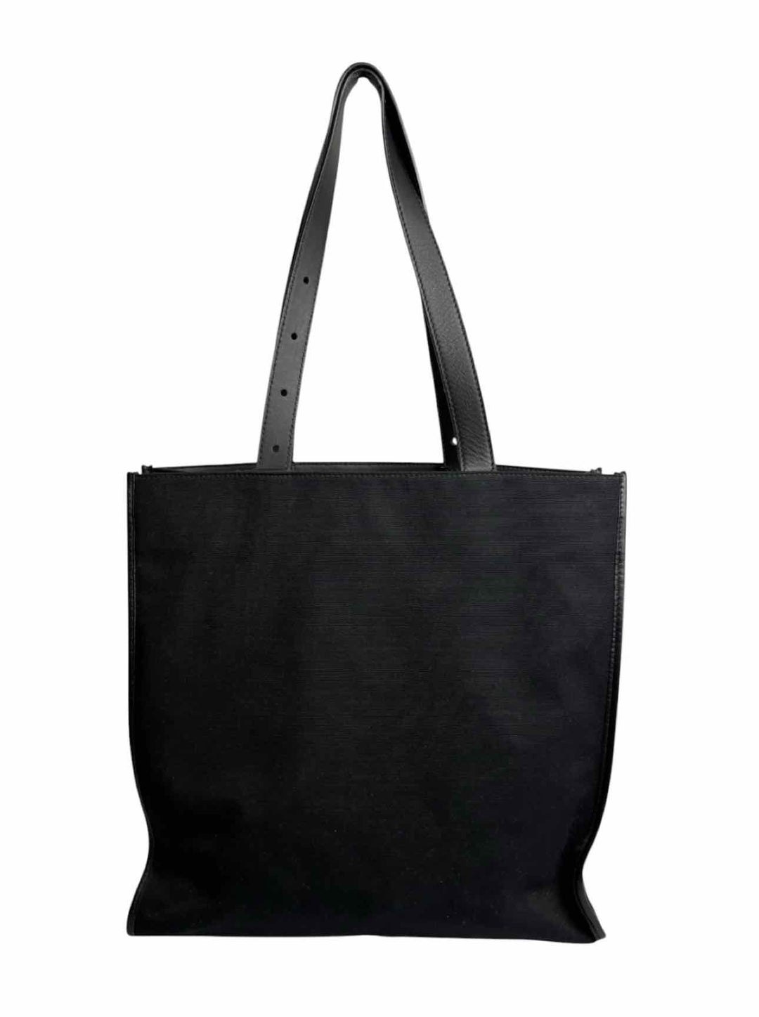 Fendi Circle Logo Canvas Tote