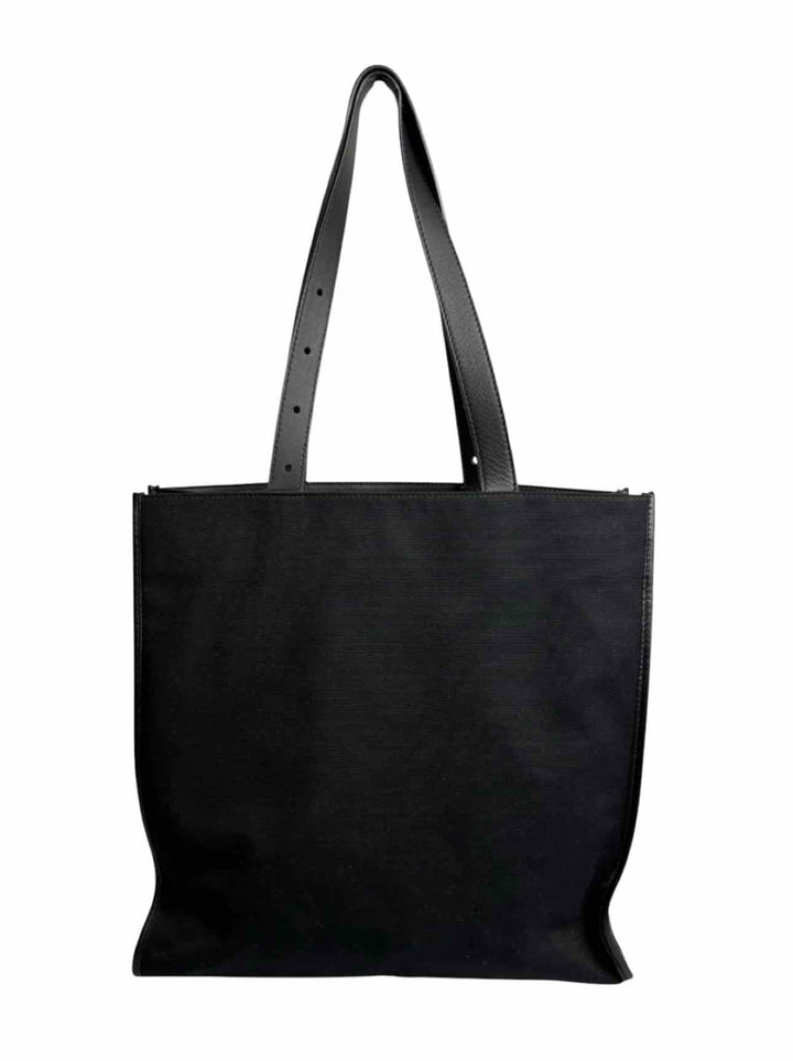 Fendi Circle Logo Canvas Tote
