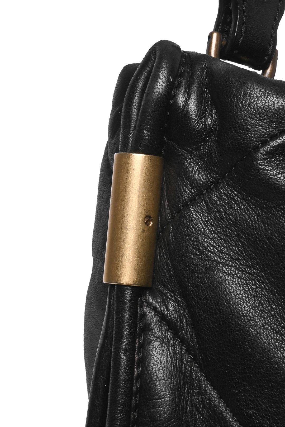 Lanvin Quilted Leather Shoulder Bag