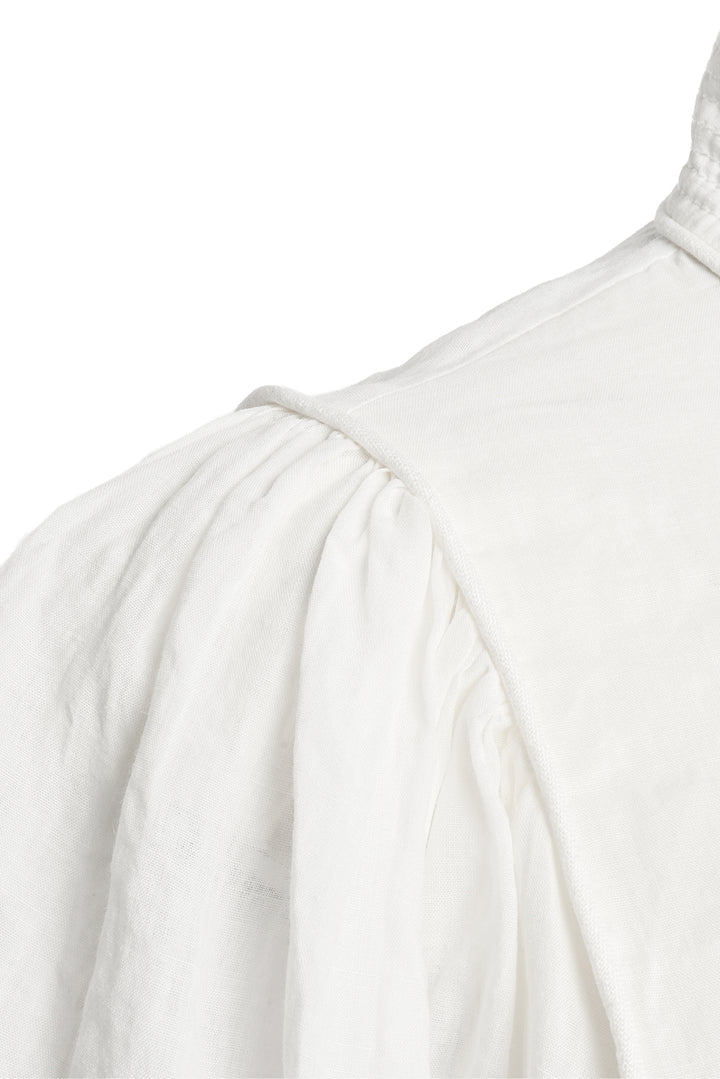Zimmermann Size 2 Brightside Piped Body Blouse