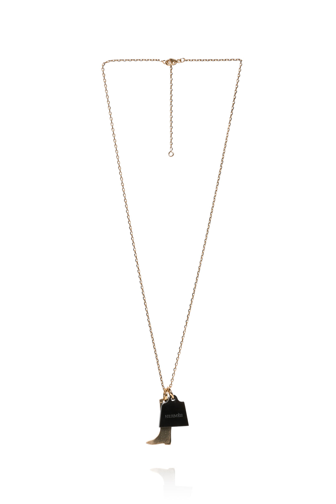 Hermes Amulette Maroquinier Necklace