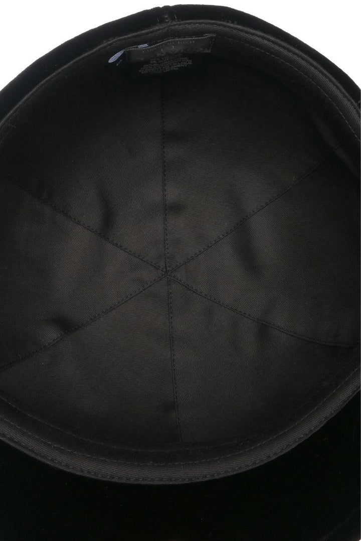 Chanel Size S Velvet CC Riding Cap