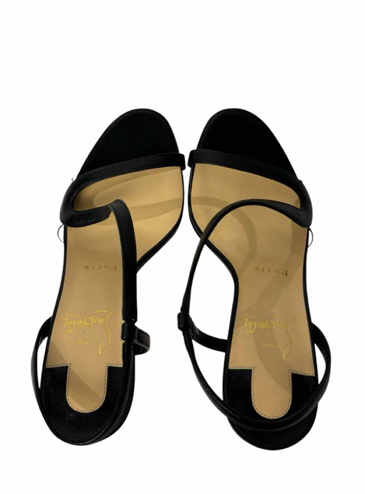 Christian Louboutin Size 35 Rosalie Leather Slingback Sandals