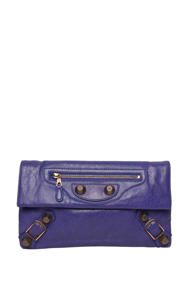 Balenciaga Agneau Leather Giant 12 Envelope Clutch