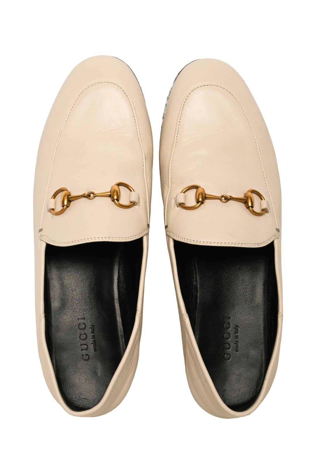 Gucci Size 37 Horsebit Loafers