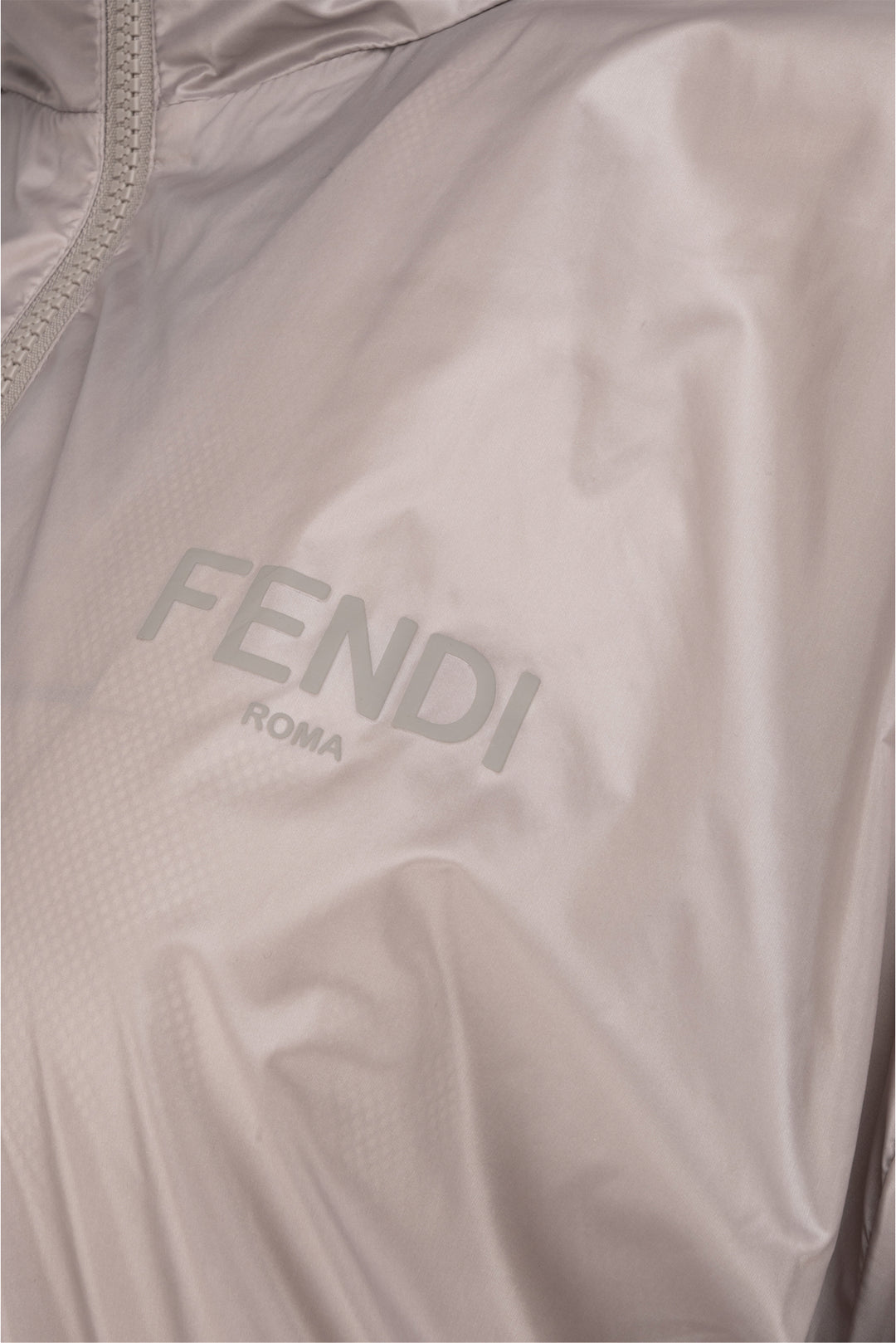 Fendi Size L Packable Hooded Windbreaker