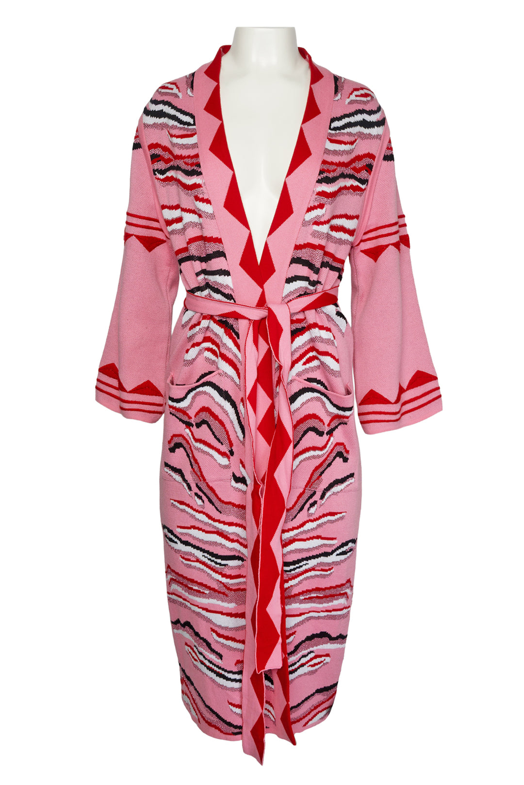 Hayley Menzies Size XS Cotton Jacquard Cardigan