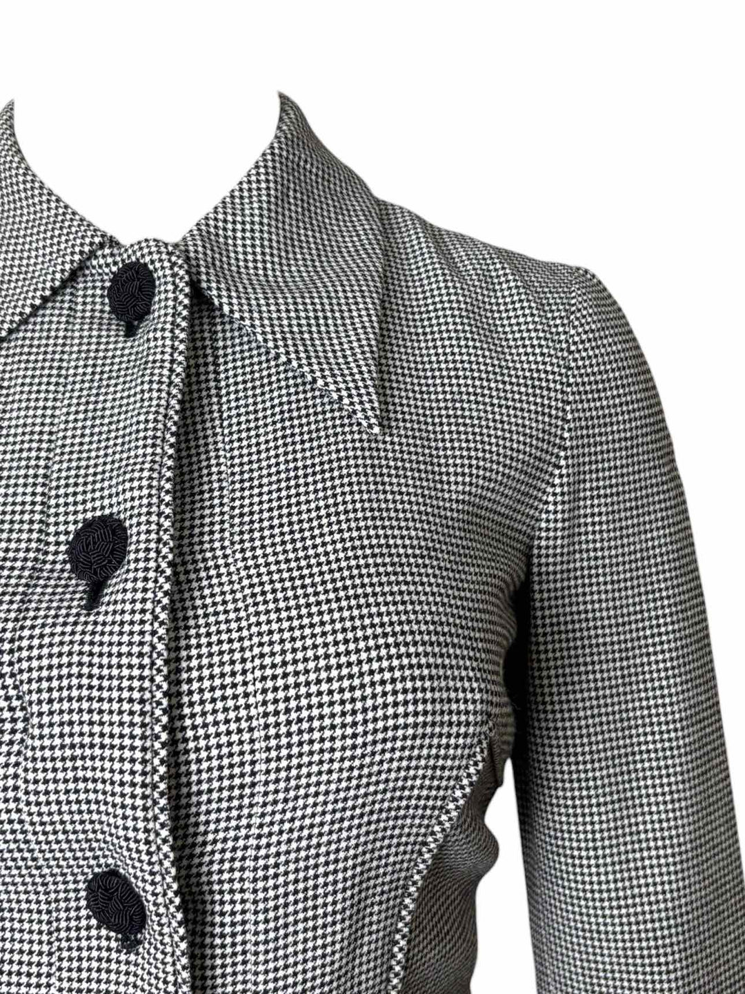 Stella Mccartney Houndstooth Wool Size 38 Dress