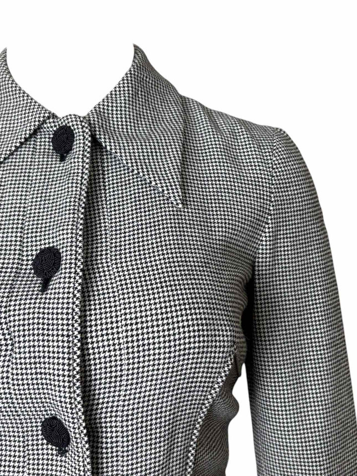 Stella Mccartney Houndstooth Wool Size 38 Dress