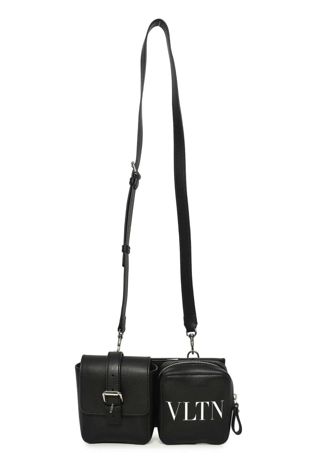 Valentino VLTN Leather Pouch Crossbody