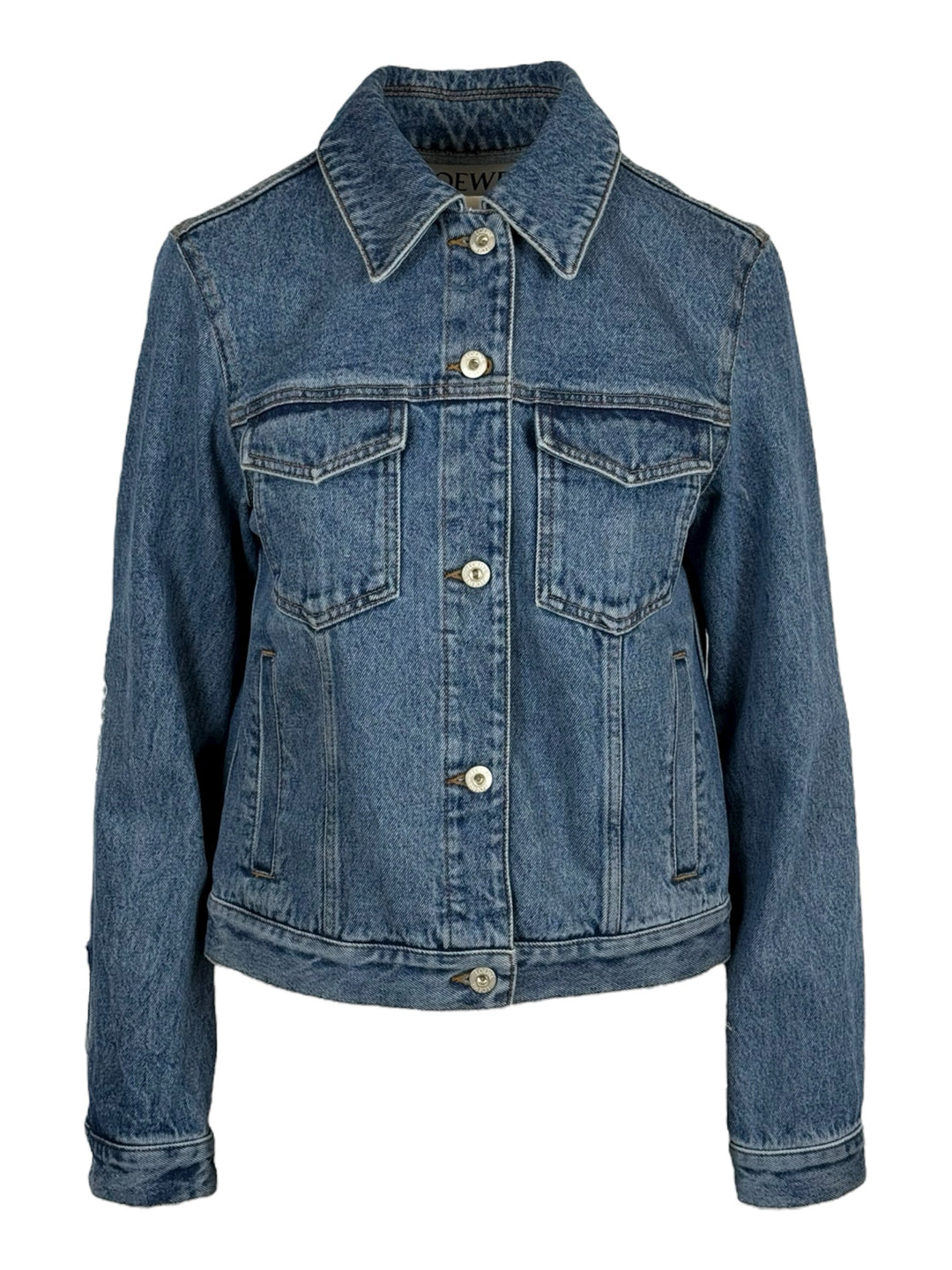 Loewe Size 38 Anagram Denim Jacket