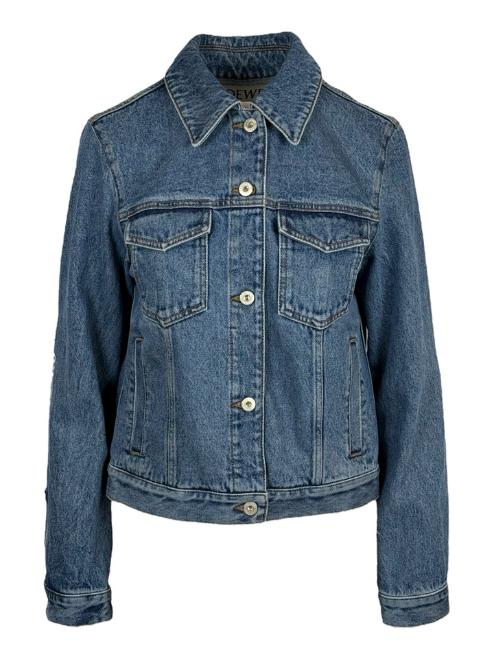 Loewe Size 38 Anagram Denim Jacket