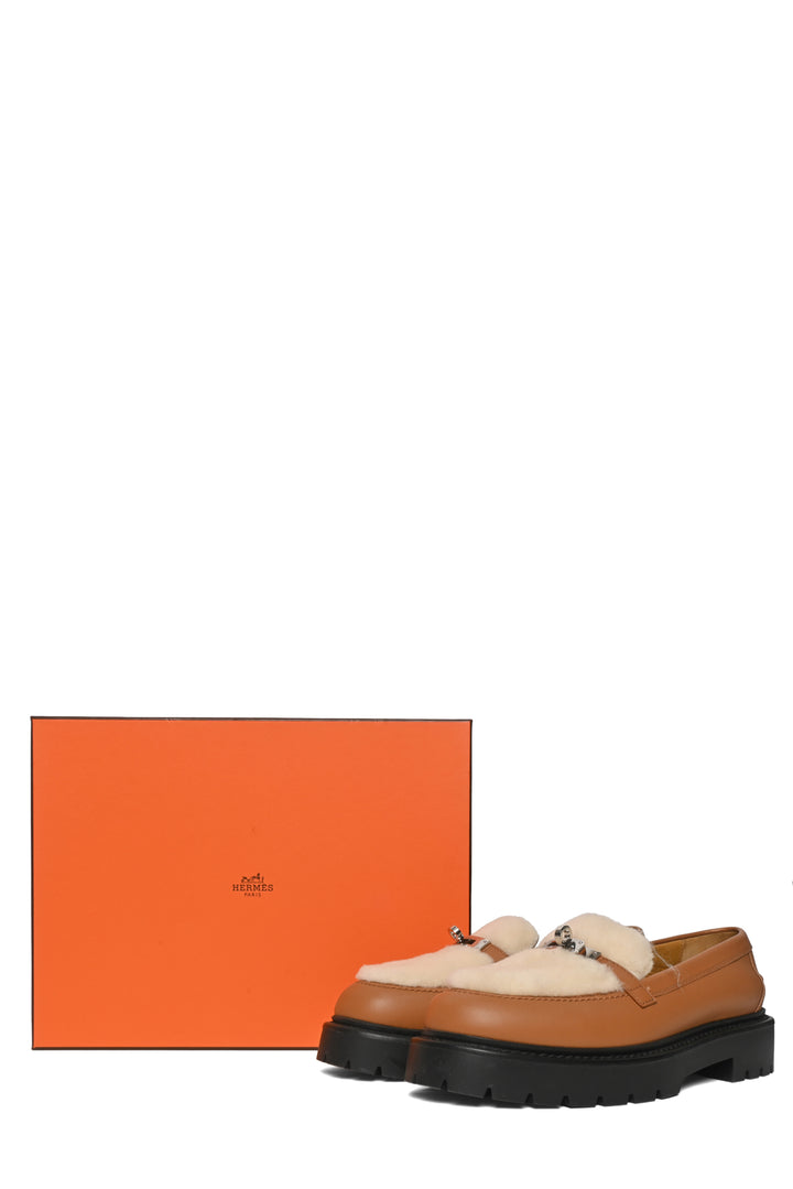 Hermes Size 38 Icone Loafer