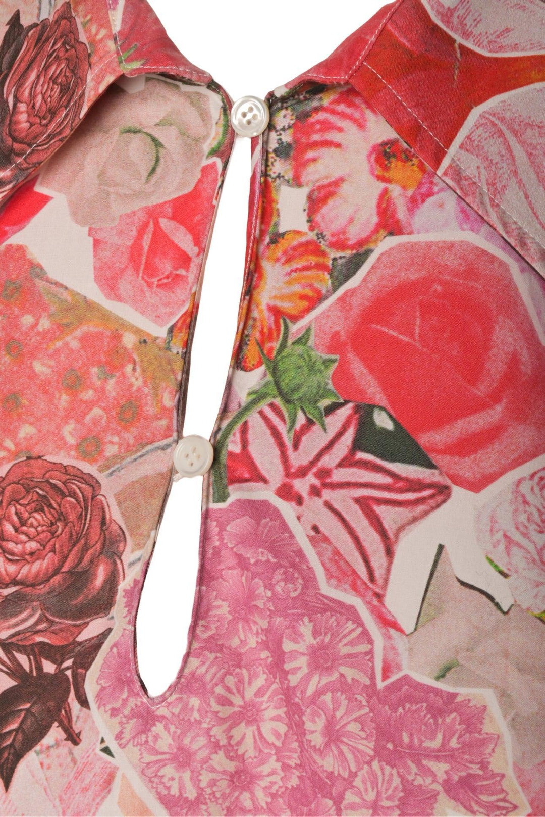 Marni Size 42 Floral Print Shirt Dress