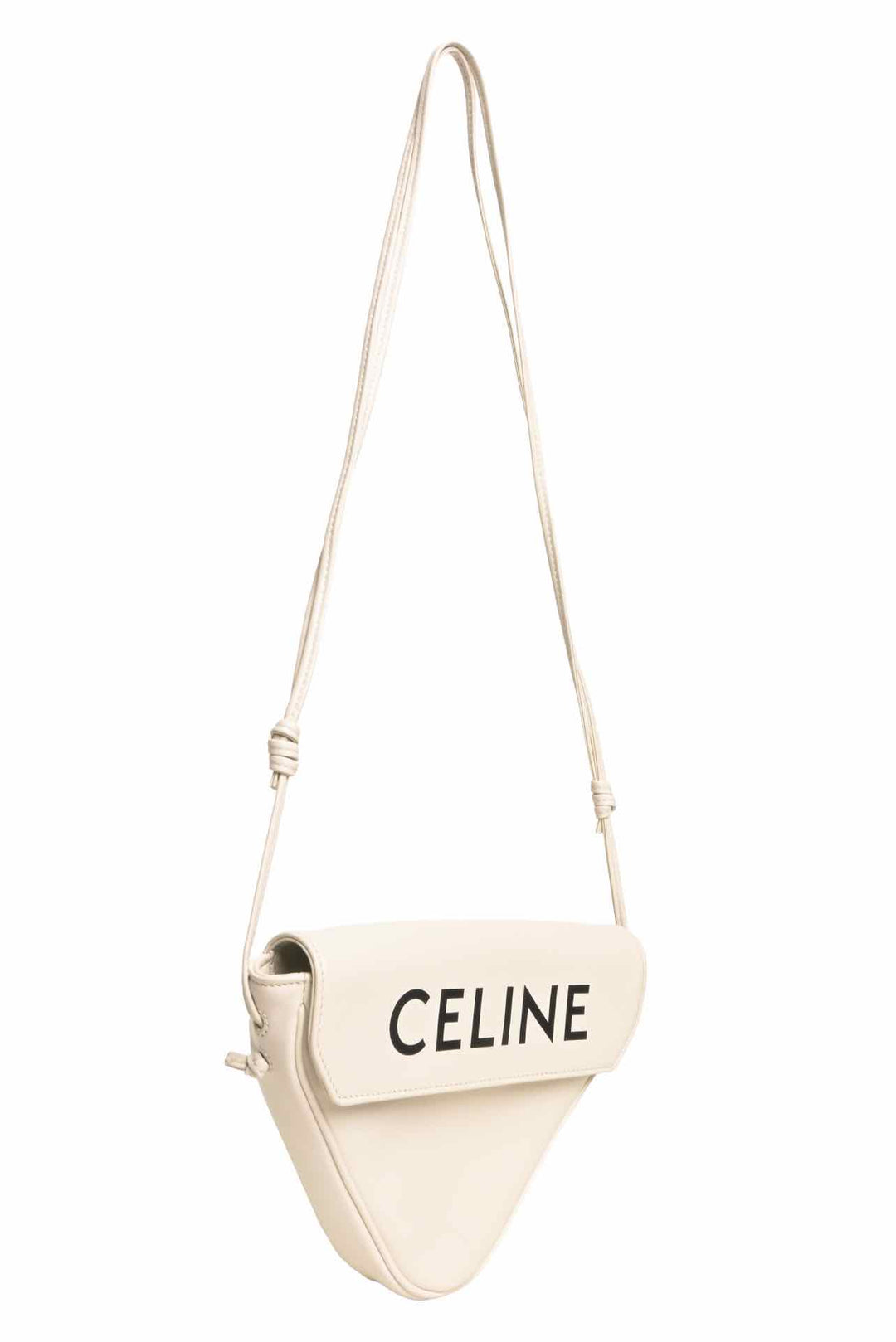 Celine Logo Triangle Crossbody Bag