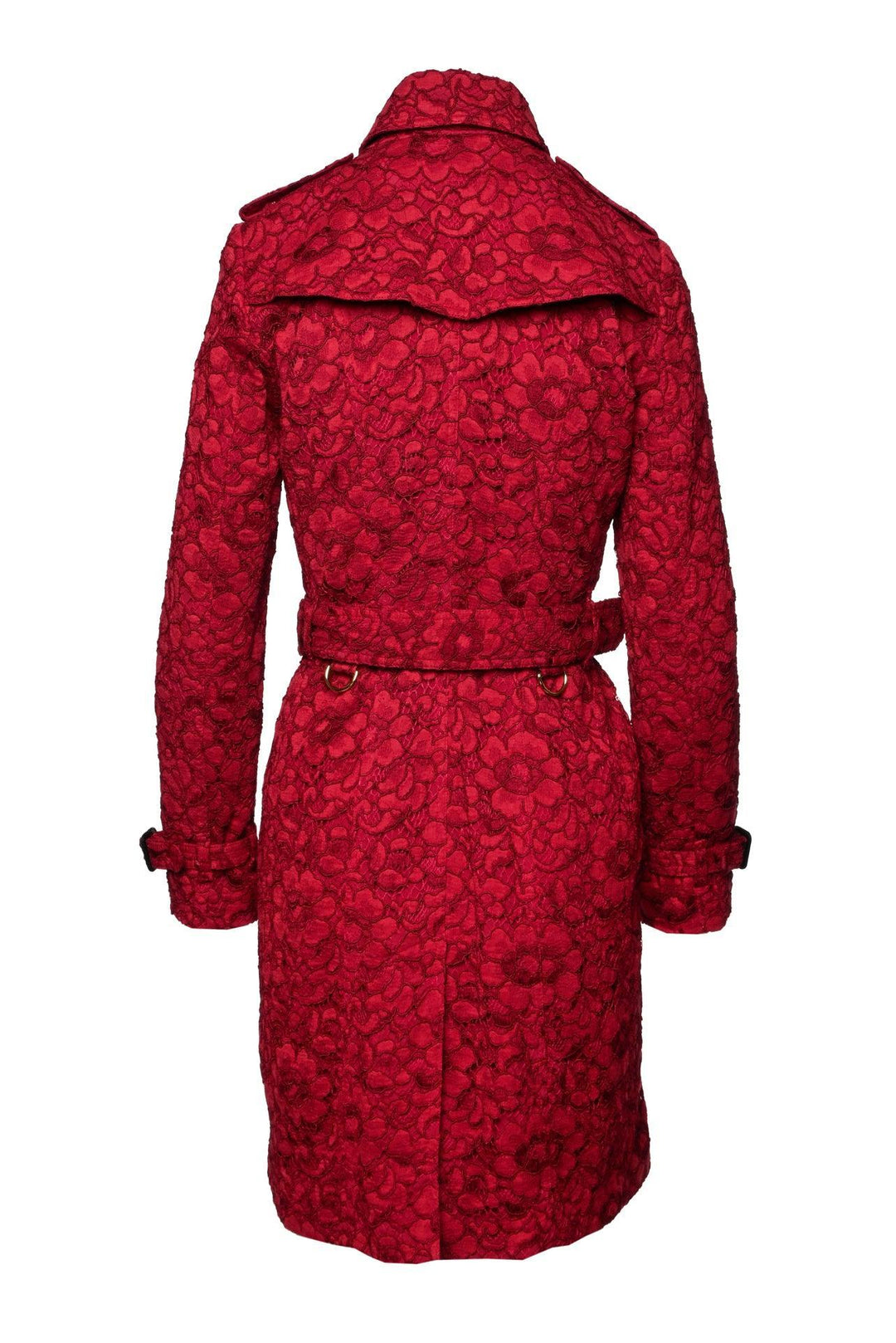 Burberry Size 4 Lace Trench Coat