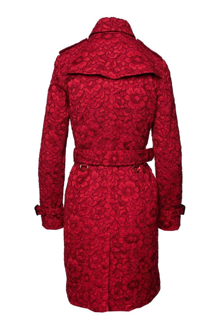 Burberry Size 4 Lace Trench Coat