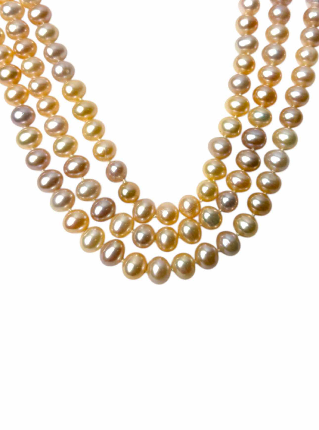 Birks Pink Knotted Freshwater Pearls Necklace