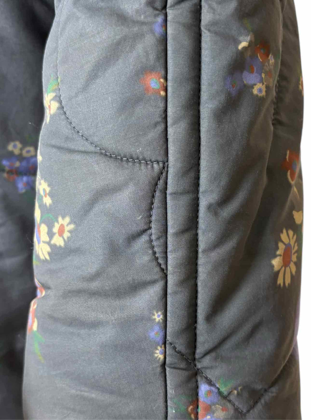 Coach Eiderdown Floral Quilted Size 6 Coat