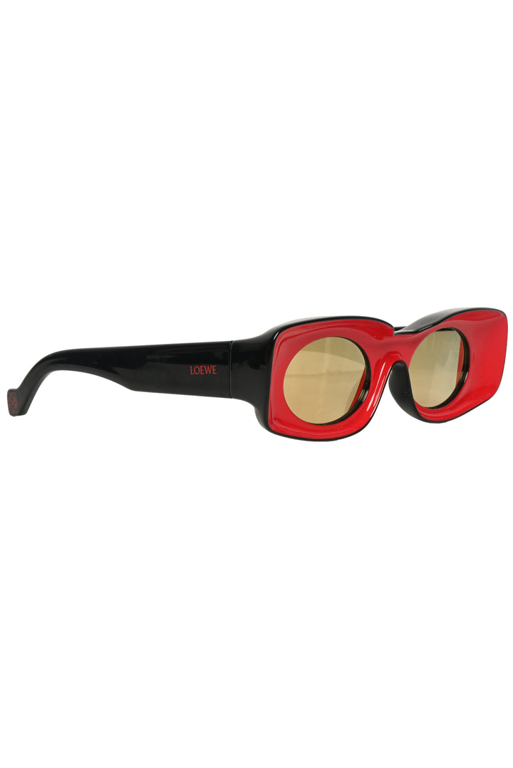 Loewe x Paula's Ibiza Rectangular Frame Sunglasses
