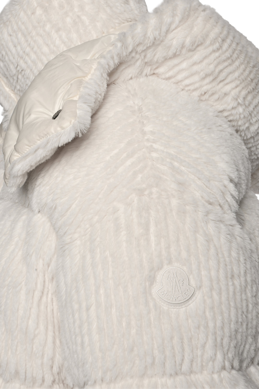 Moncler Size 1 Daos Quilted Fuzzy Corduroy Down Jacket
