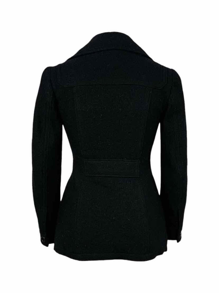 Burberry Brit Size 2 Double Breasted Wool Jacket