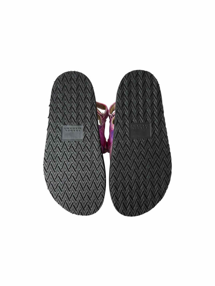 Isabel Marant Madee Tie-dye Sport Canvas Sport Size 38 Sandals