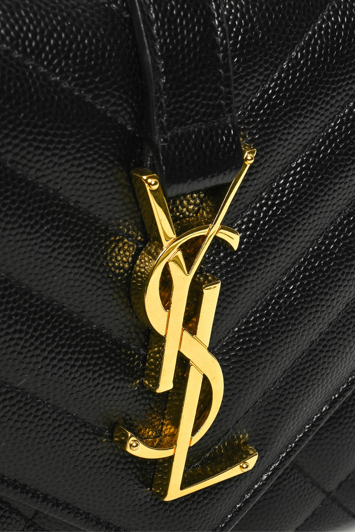 Saint Laurent 2016 Cassandre Envelope Chain Wallet