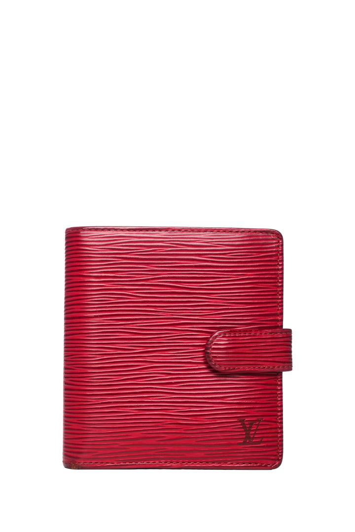 Louis Vuitton 2002 Epi Porte Billets Compact Wallet